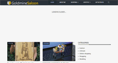 Desktop Screenshot of goldminesaloon.net